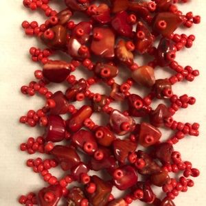 Hand-made Beaded Bracelet from Iraq